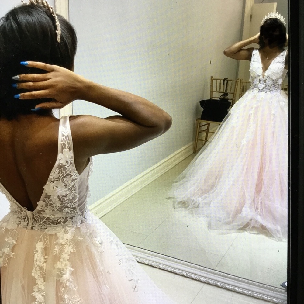 Jovani 55634 Blush Dress